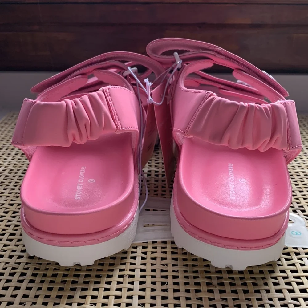 Stoney Clover Lane LIMITED EDITION 2 Strap Sport Sandals in Pink